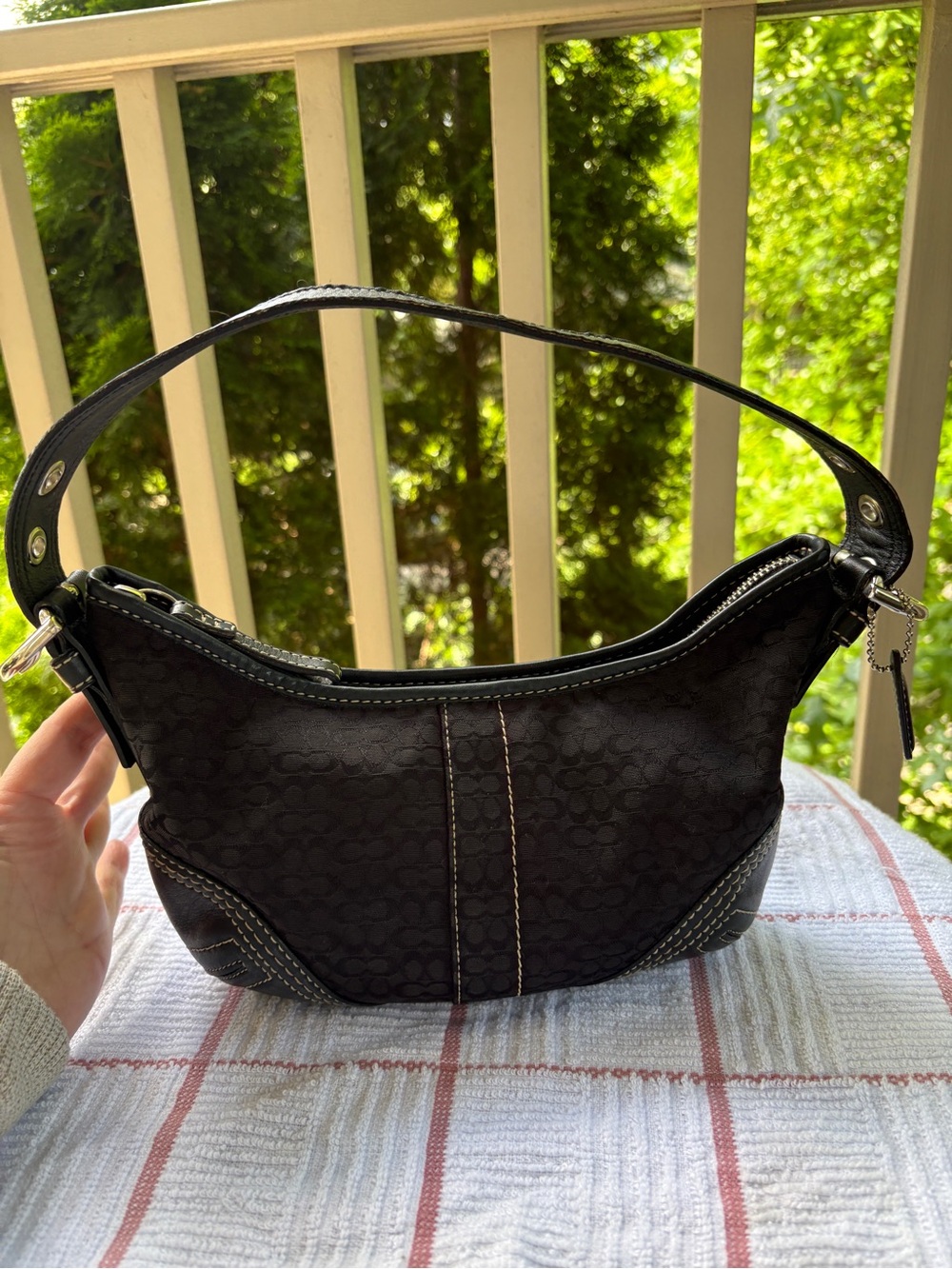 COACH Mini SoHo black bag - Picture 11 of 11